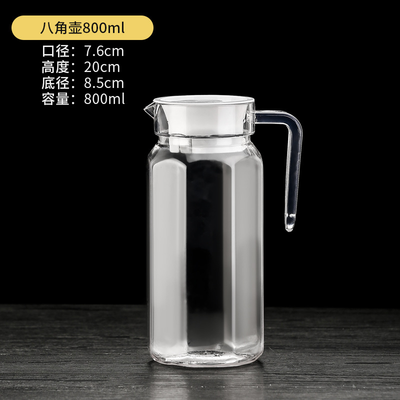 Acrylic Octagonal Teapot