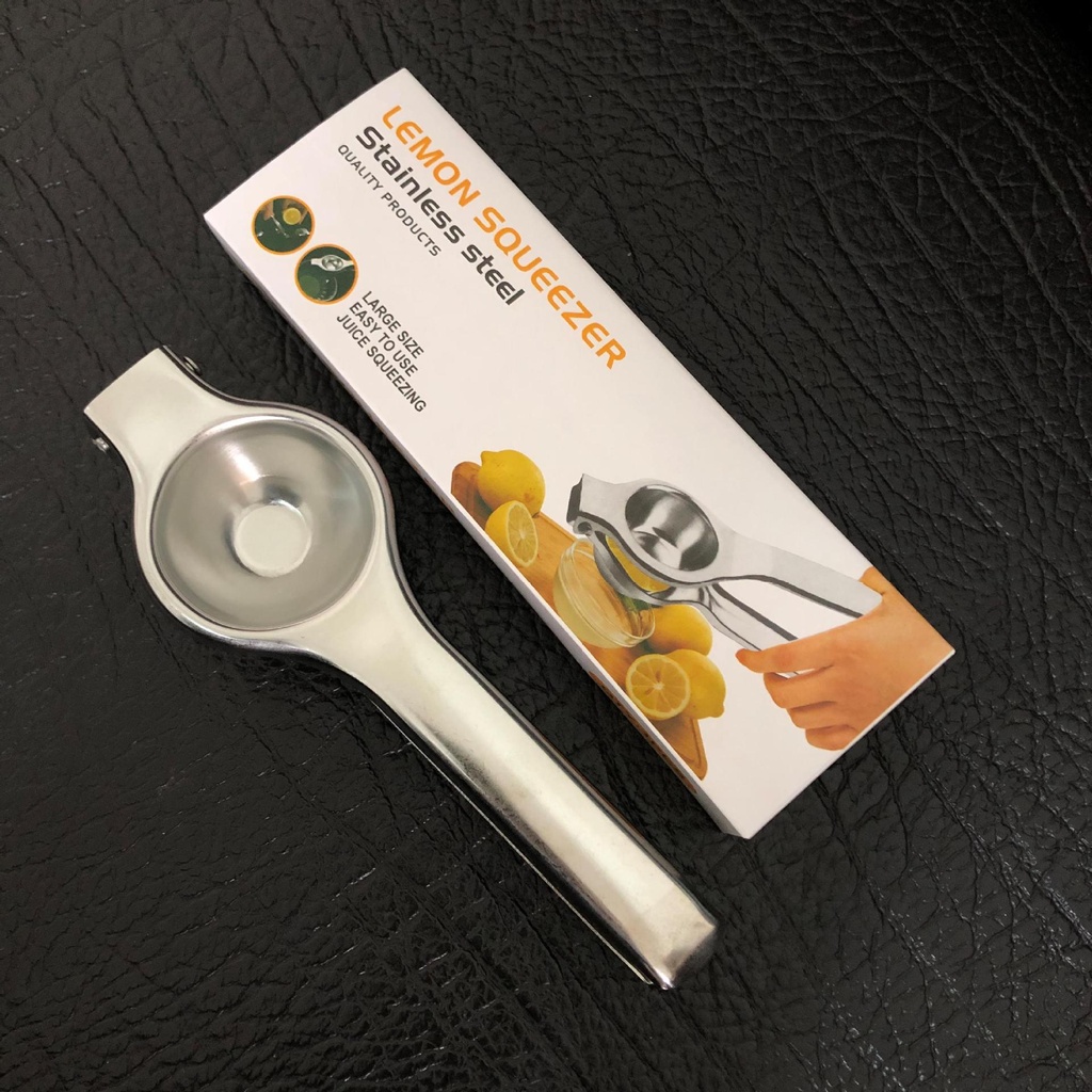 Standard Version Stainless Steel Lemon Juicer 20*6.8cm 95g
