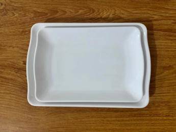 Ribbed Edge Rectangular Plate