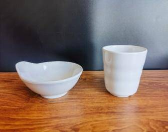 Horizontal-stripe Cup