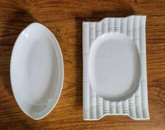 Boat-shaped Plate 8.5 inches