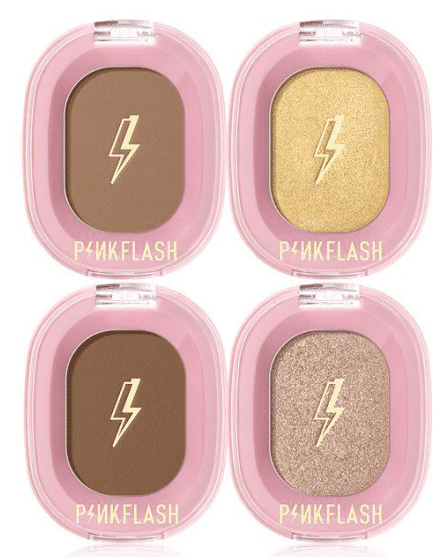 PF-F02 Shimmer Highlighter & Matte Countour Powder-H01#