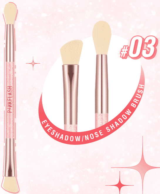 PF-T04#03 Double Nose Shadow Eyeshadow Brush