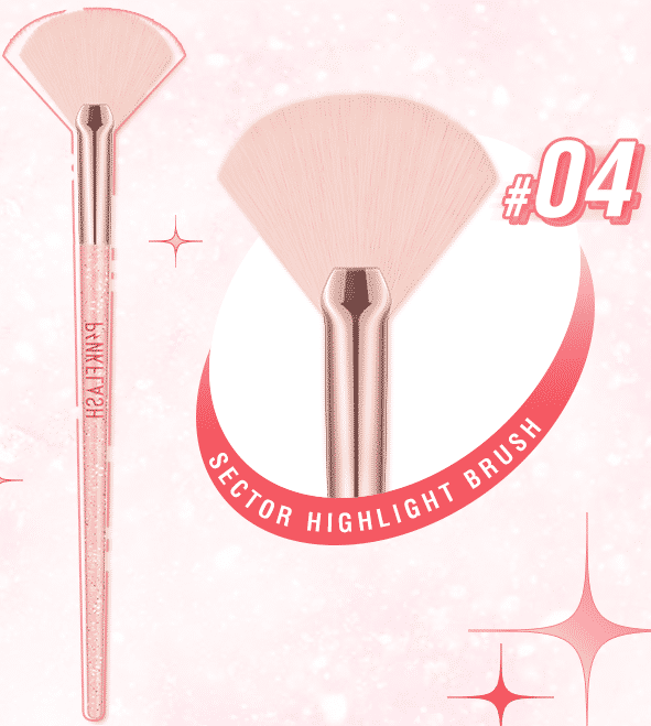 PF-T04#04 Scalloped Highlight Brush