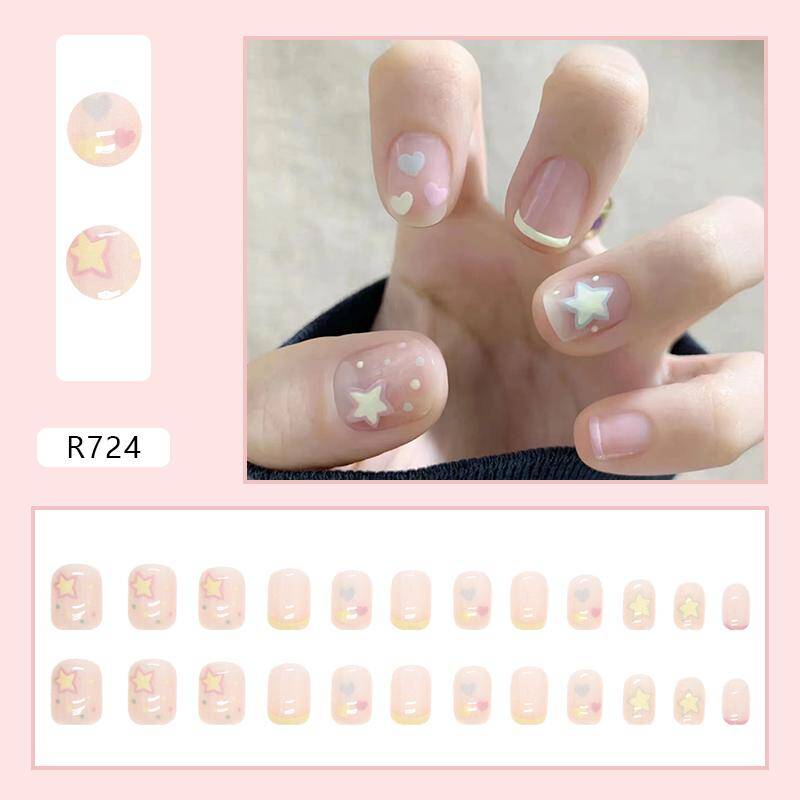 Bold Chrome Press-On Nails R724