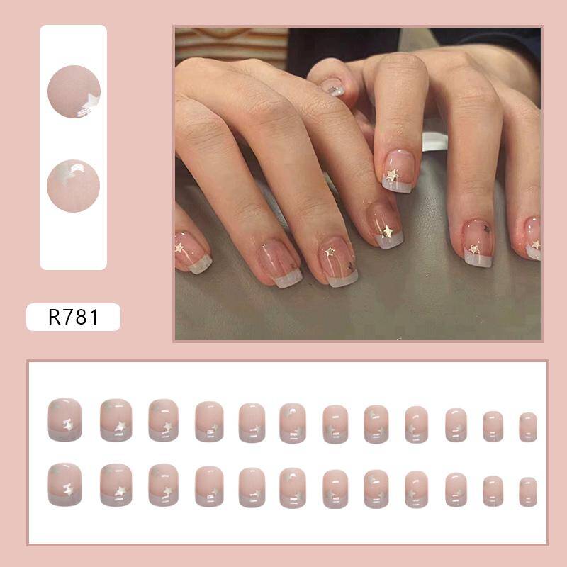 Minimalist Press-On Nails Kit R781