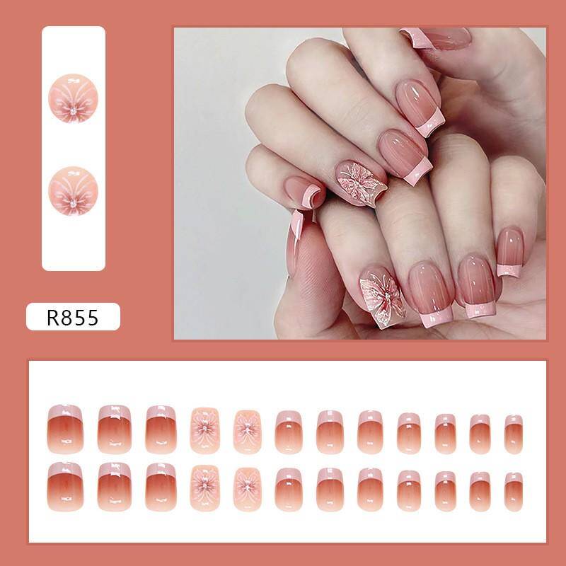 Instant Nail Art: High-Performance Fake Nails R855