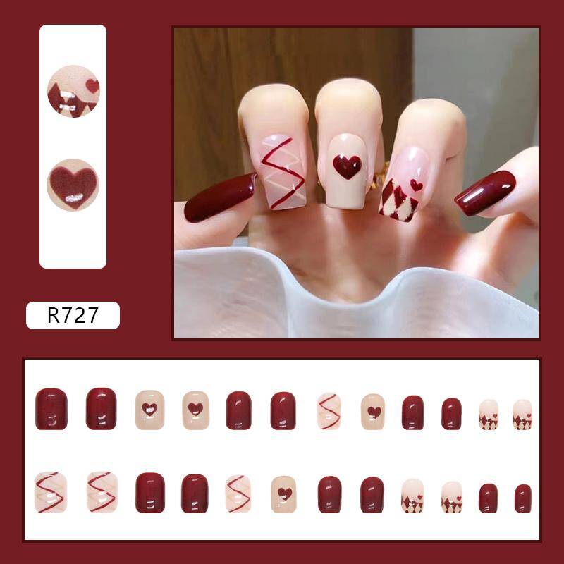 Press-On Nails R727