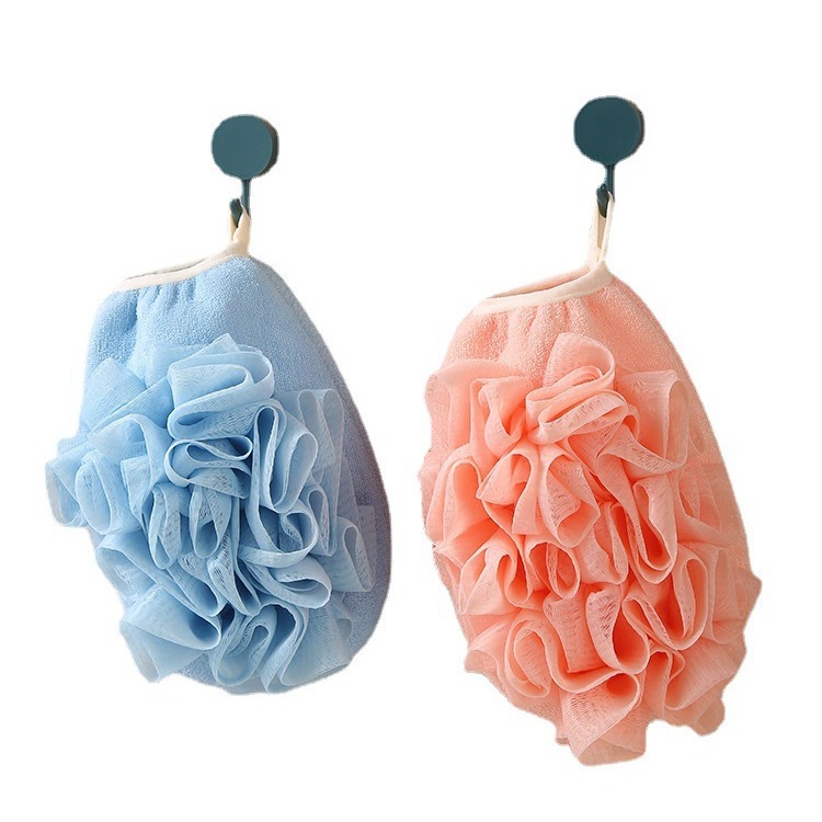 Exfoliating Sponge Bath Gloves