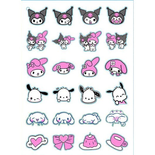 Cartoon Animal Cute Pattern Acne Patch 36 Pieces (Colorful Cartoon)