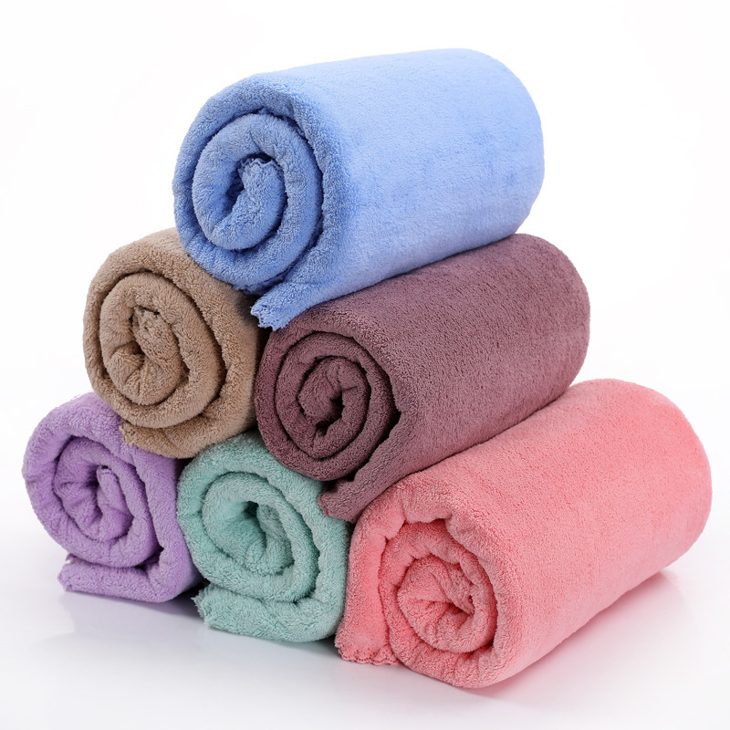 Velvet Strong Water Absorbing Soft Bath Towel