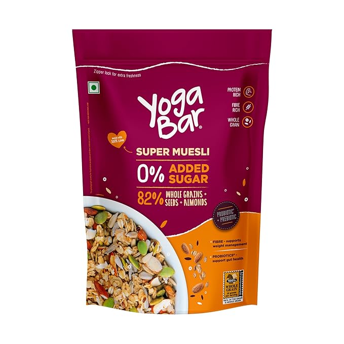 MUESLI - SUPER NO ADDED SUGAR - 400G