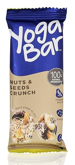 SNACK BAR - NUTS & SEEDS CRUNCH - 38G