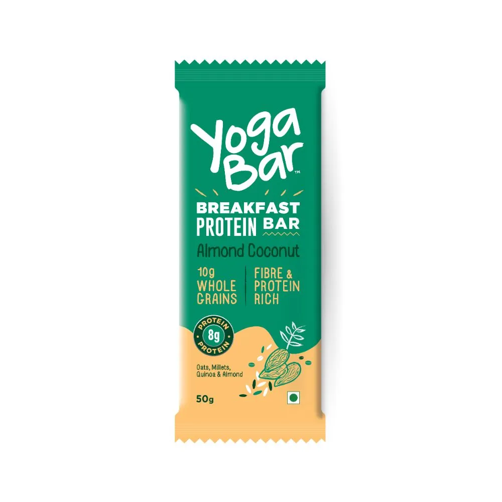 BREAKFAST BAR ALMOND COCONUT - 50G