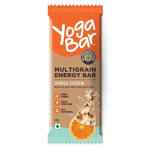SNACK BAR - CASHEW ORANGE ZEST - 38G