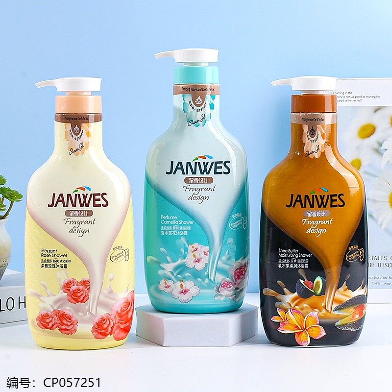 Zhenweis Rose/Perfume/Mango Butter Body Wash