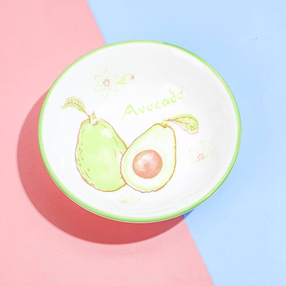 Avocado Ceramic Plate