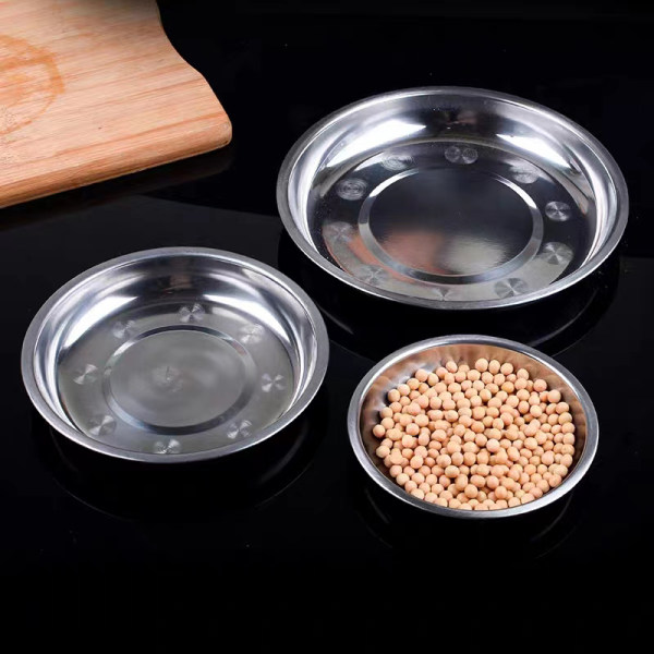 04 Thickened Magnetic Stainless Steel Plate - 18cm