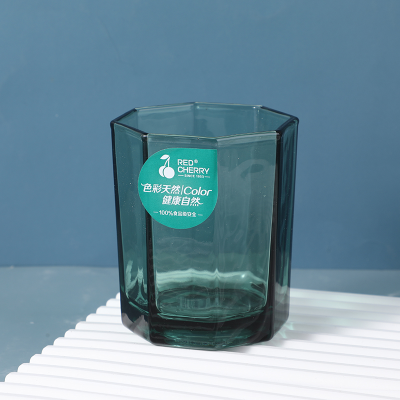 Green Glass Cup - 8607-G