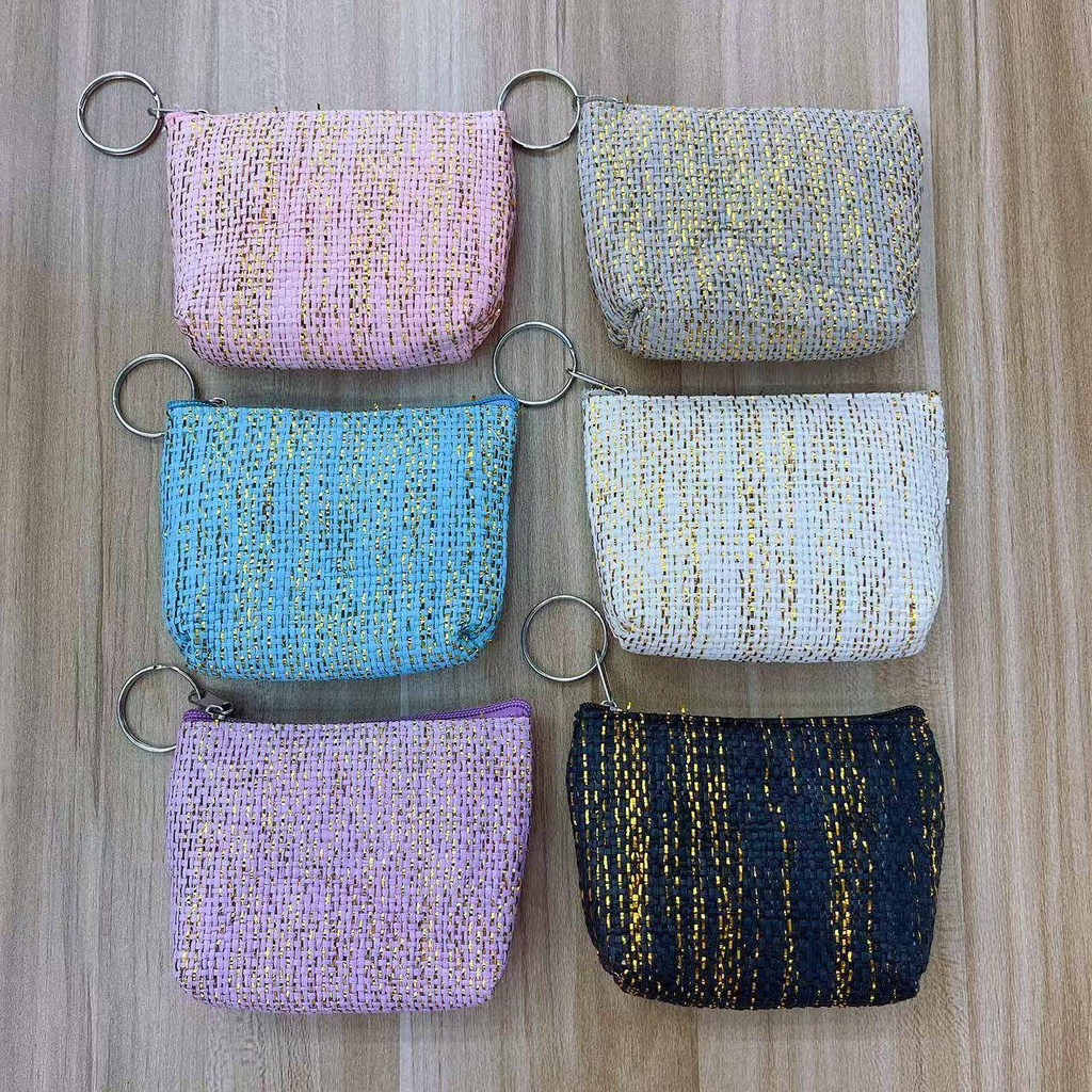 Gold Silk编织 Money Bag