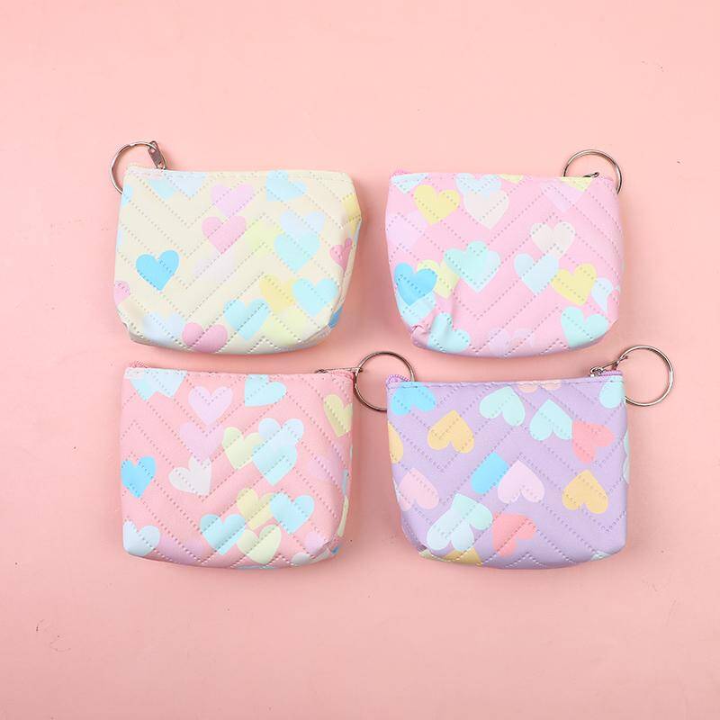 Colorful Heart Money Bag