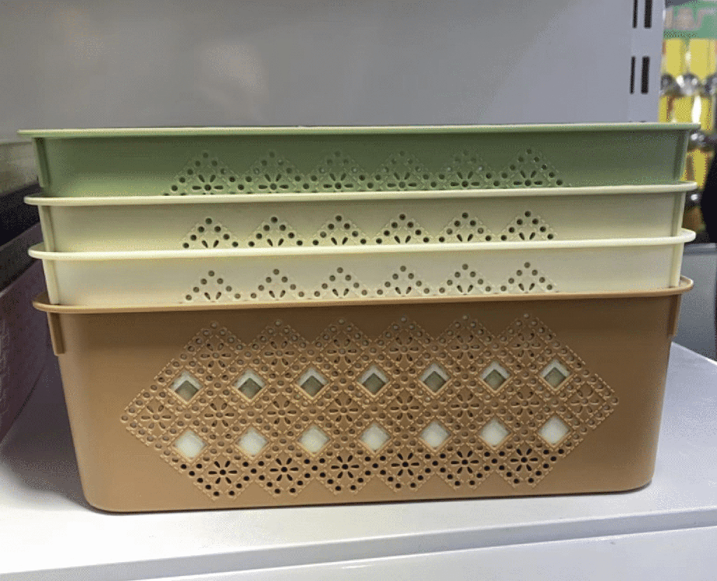 4003 plastic storage basket