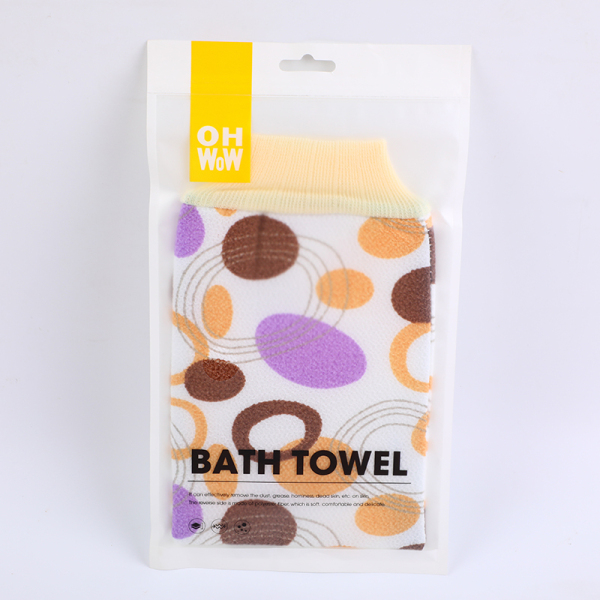 Bubble double-layer bath towel