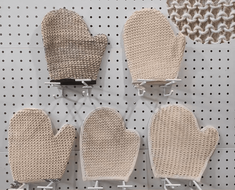 Special Offer - Linen and Bamboo Fiber Bath Gloves