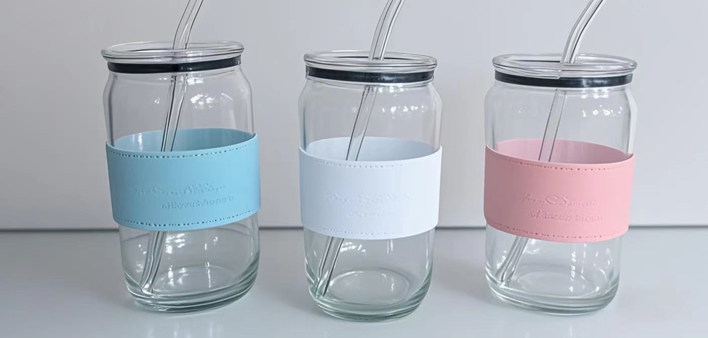 Coke glass cup (with color box)