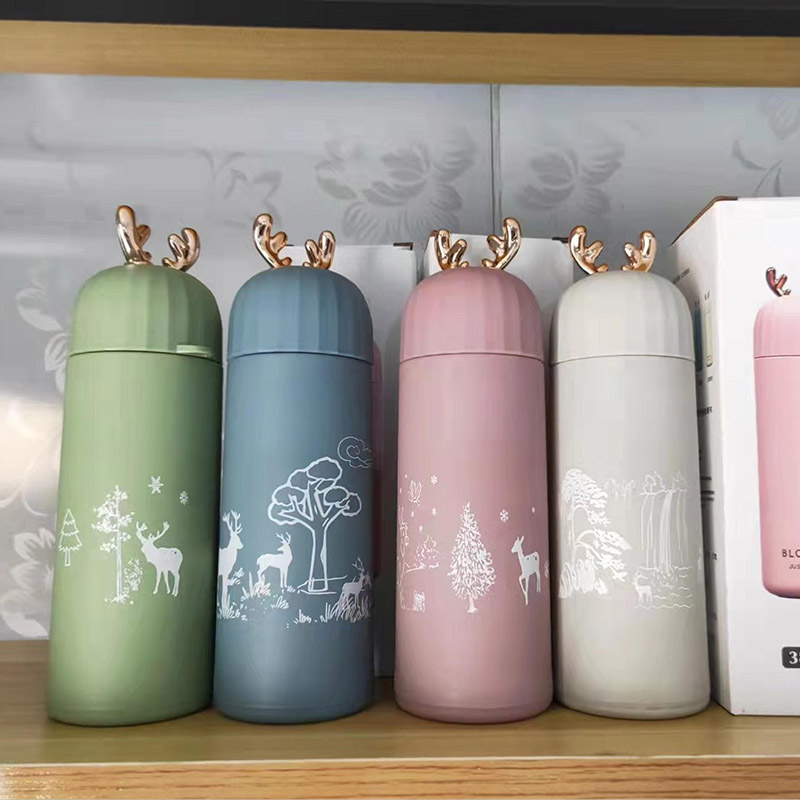 Color box deer cup 400ML