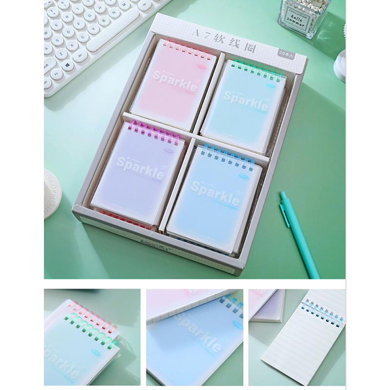 Glow-in-the-dark 70 sheets of soft coil A7 - 042-8