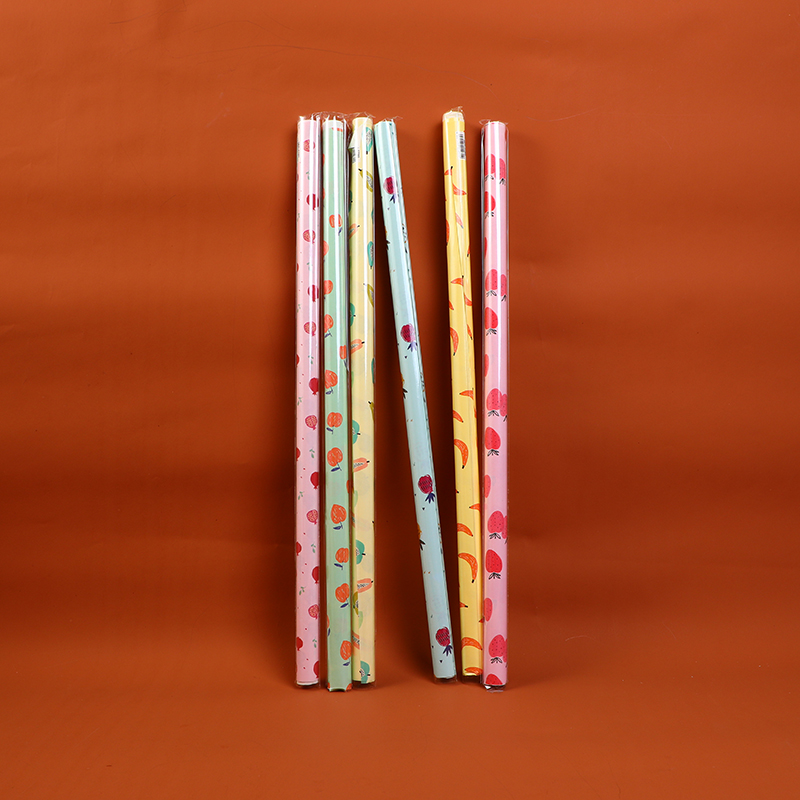 Mint Yellow Waterproof Paper Fruit Series Packaging Paper