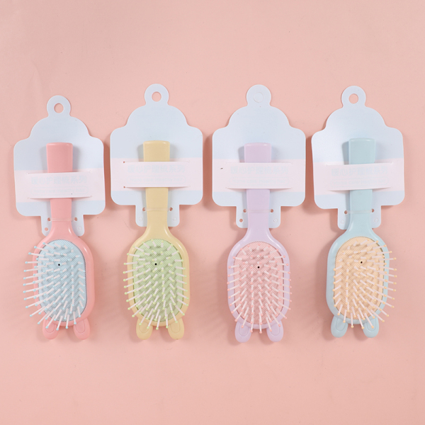 Candy-colored rabbit ears airbag comb