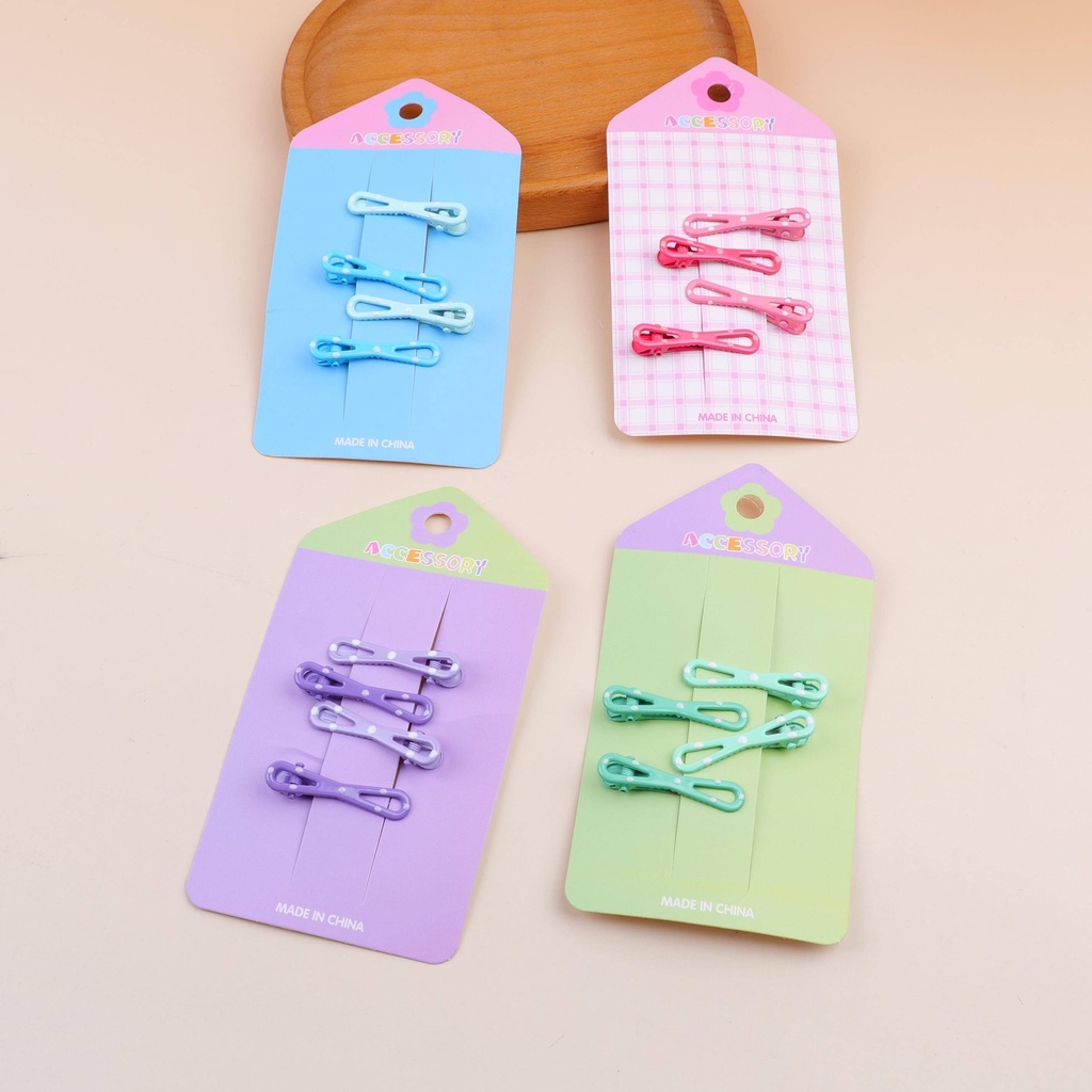 Colorful hollow single-line BB clips series - 1