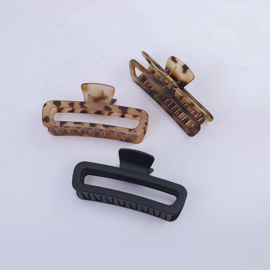 Leopard print series claw clip 13CM - 1