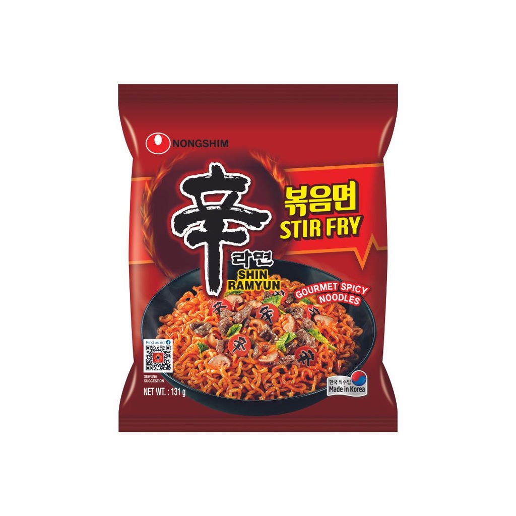 Shin Ramyun Fry 131Gm-5Pkt 1*40