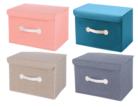 Covered Home Storage Box (Large Size)