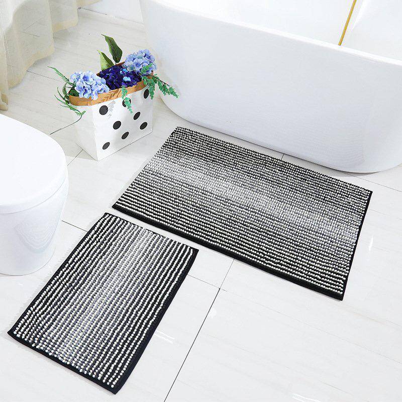Brown Khaki Carpet-Black White