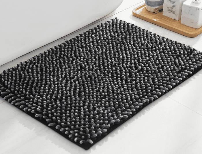146 Chenille Black Carpet-Black