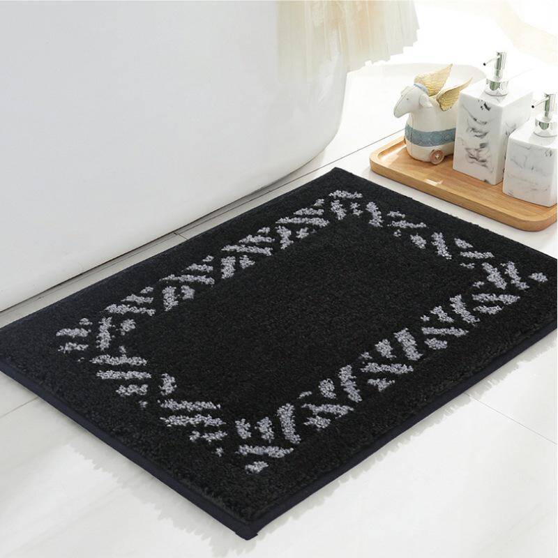 Curtain Orchid Grey Carpet-Black