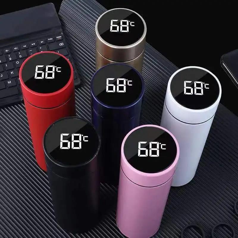 Smart Temperature Display Thermos Bottle-500ml 