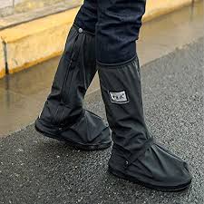 Durable Water and Dust Proof, Rainproof Long Shoes Cover | Fashion Double Coated Rain Shoes Cover