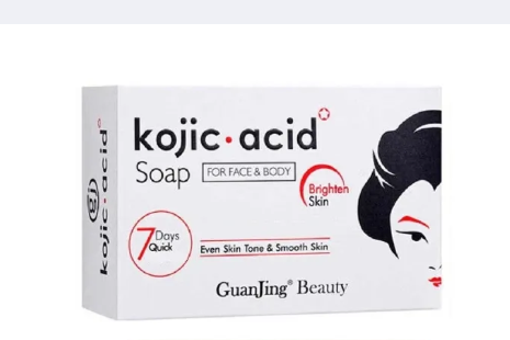 Guanjing Beauty Kojic Acid Soap for Body and Face 120G
