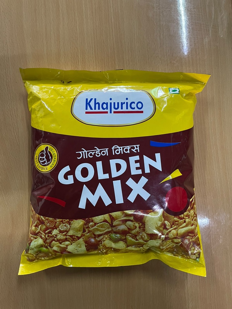 Khajurico Golden Mix Namkeen - Crispy Nepali Savory Snack Mix 900g