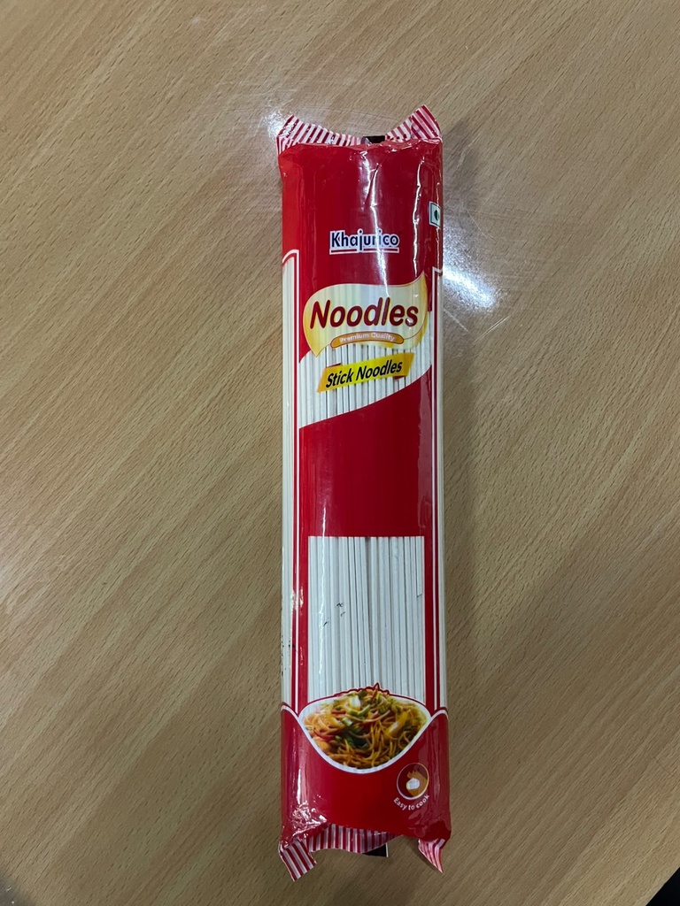 Khajurico Stick Noodles 400g | Instant Wheat Noodles | Quick & Tasty Family Meal | Easy Cook Stir Fry Noodles Pack