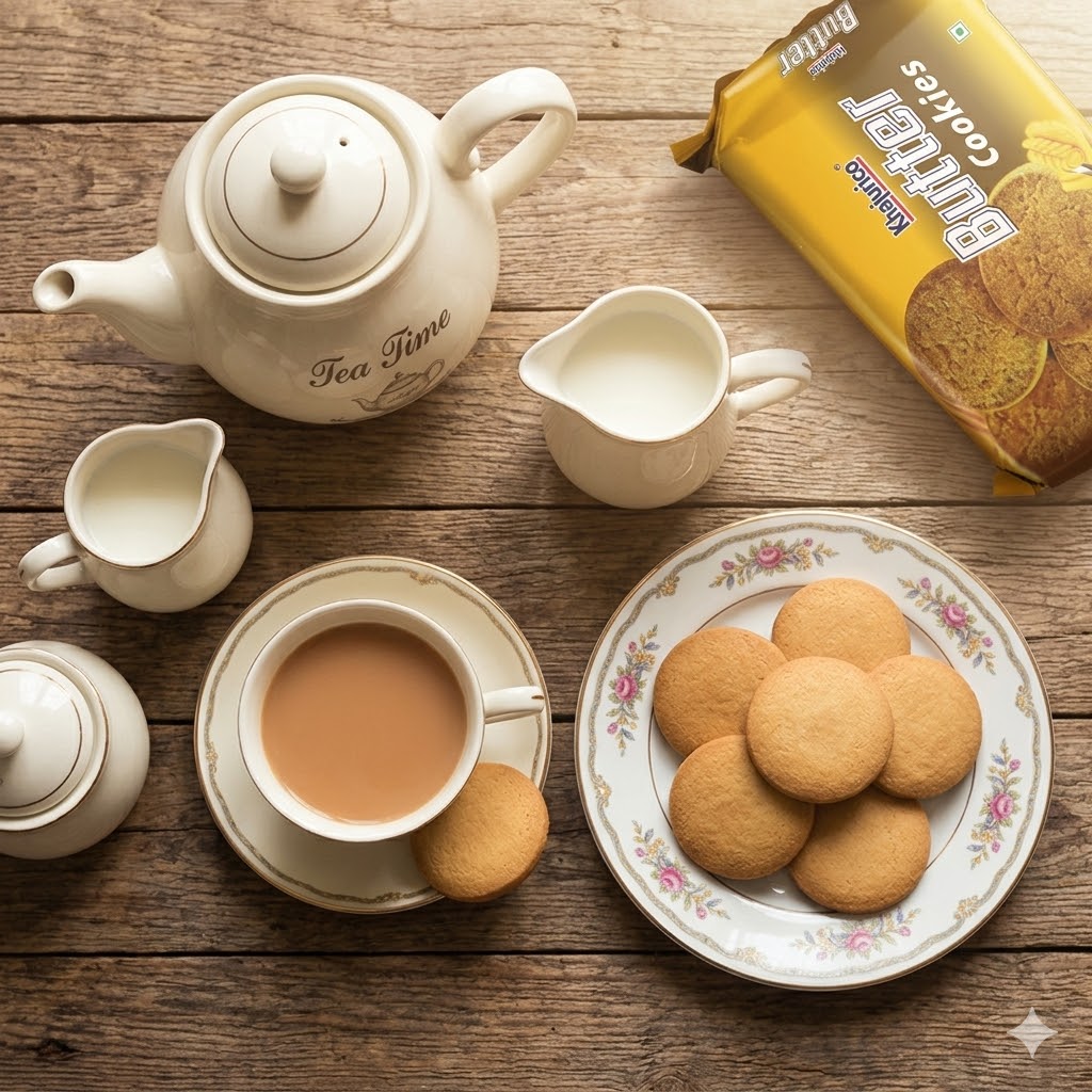 Khajurico Butter Cookies 150g | Rich & Crispy Premium Biscuits | Classic Buttery Tea Time Snack for Kids & Family