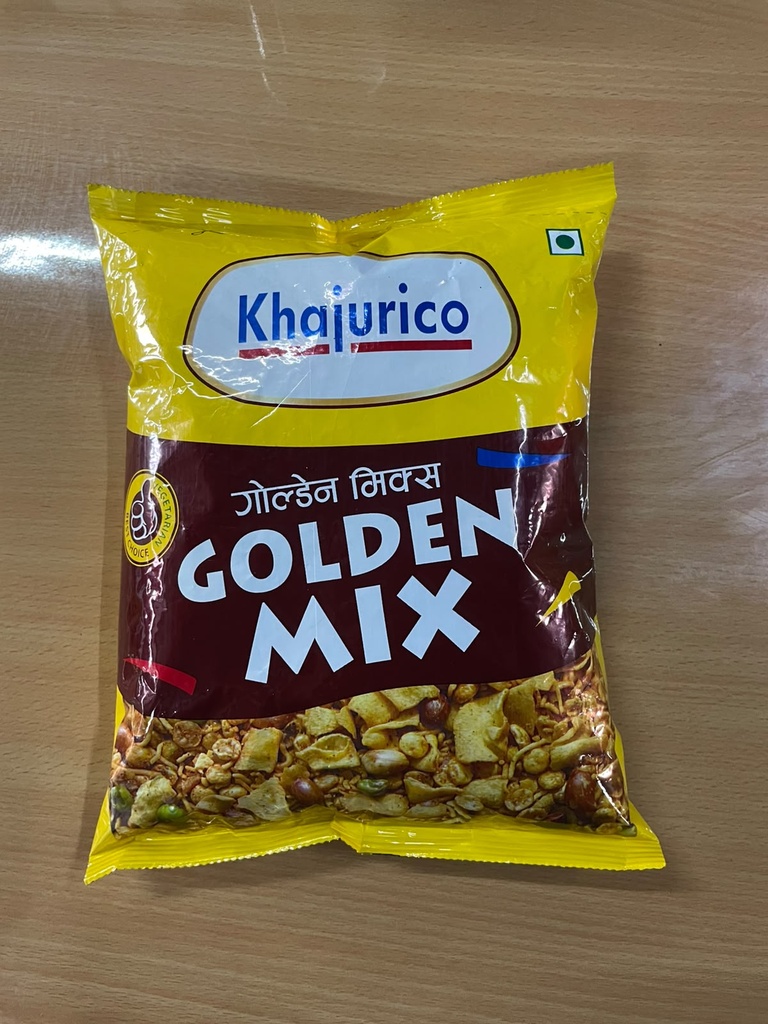 Khajurico Golden Mix Namkeen - Crispy Nepali Savory Snack Mix 425g