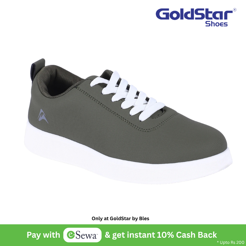 Goldstar Shoes ARC Series - AX-1/B Olive Pure Synthetic Suede Leather High Density