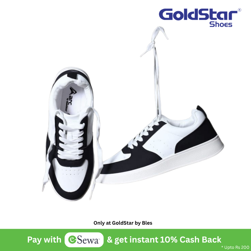 Goldstar Shoes Ax-1 Arc Series White Contemporary Style Daily Wear Smooth Texture Charming Look Designer Collection