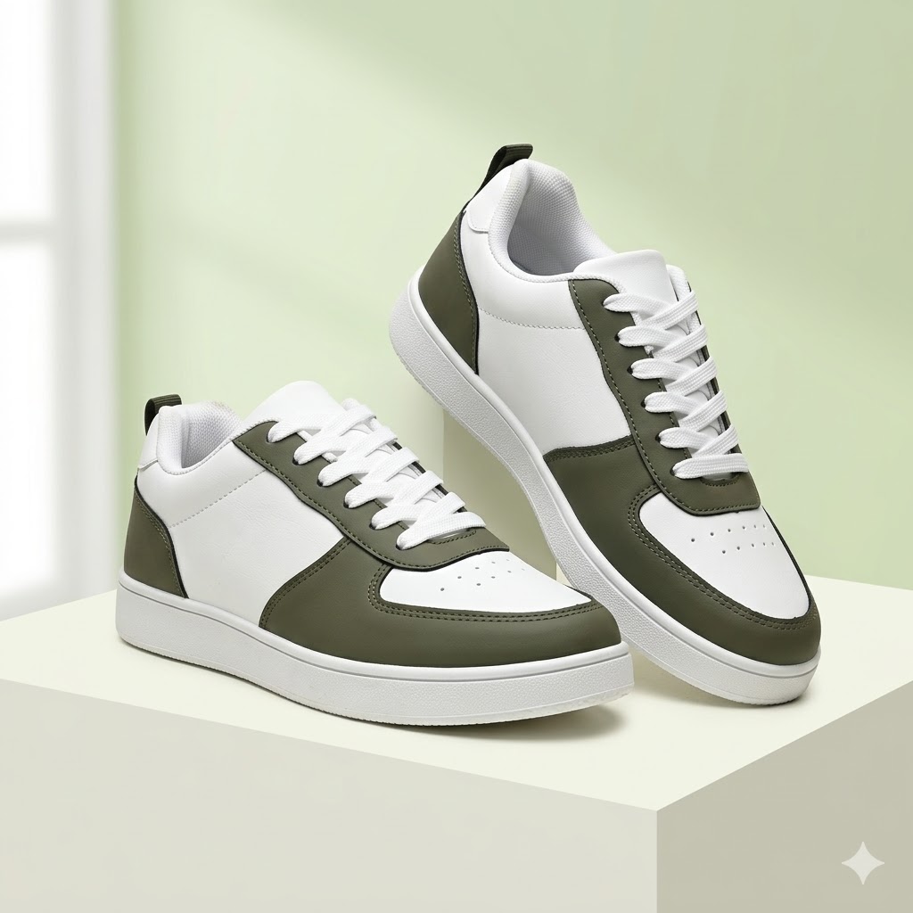 Goldstar Shoes ARC Series - AX-1/C Olive/white